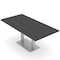Skutchi Designs Rectangle 6 Person Conference Room Table, 36" W, 6 ft. L, 29" H, Asian Night HAR-REC-36X72-DOU-ASIANNIGHT - alternate 1